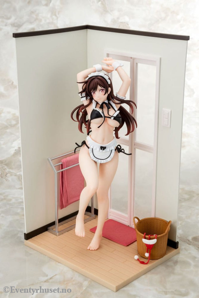 Rent-A-Girlfriend PVC Statue 1/6 Chizuru Mizuhara Maid Bikini ni Okigae 30 cm Adult / Hentai