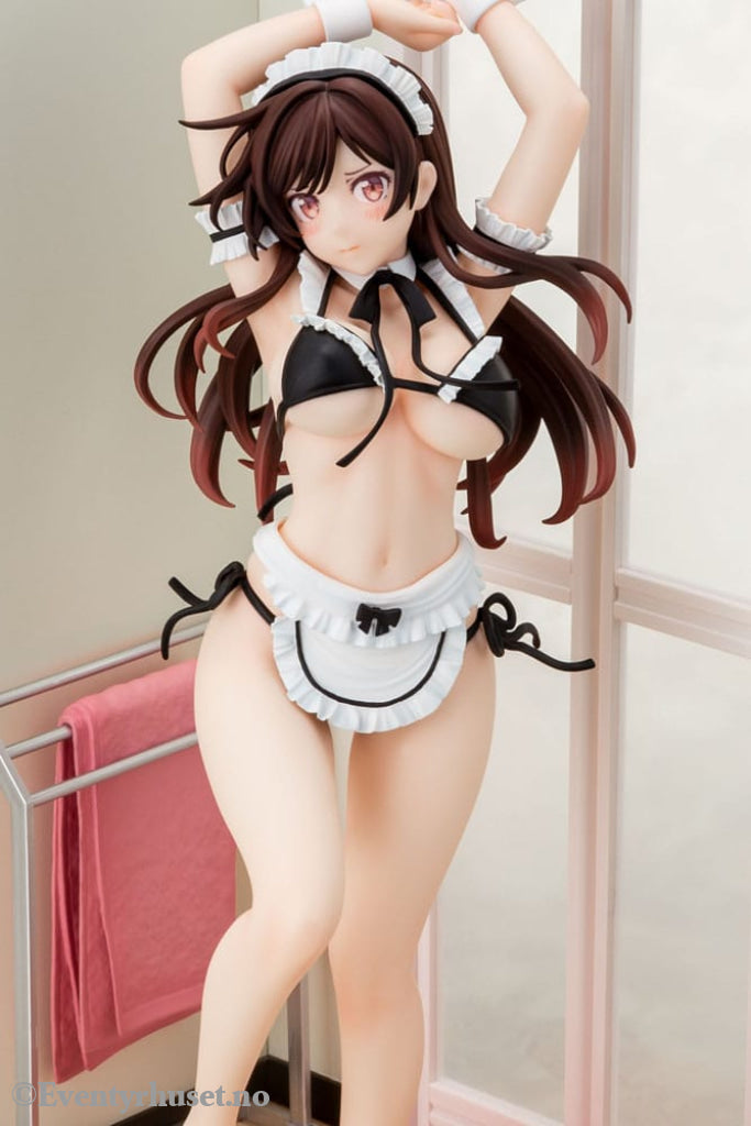 Rent-A-Girlfriend PVC Statue 1/6 Chizuru Mizuhara Maid Bikini ni Okigae 30 cm Adult / Hentai