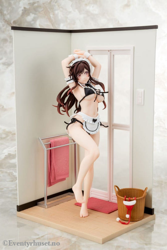 Rent-A-Girlfriend PVC Statue 1/6 Chizuru Mizuhara Maid Bikini ni Okigae 30 cm Adult / Hentai