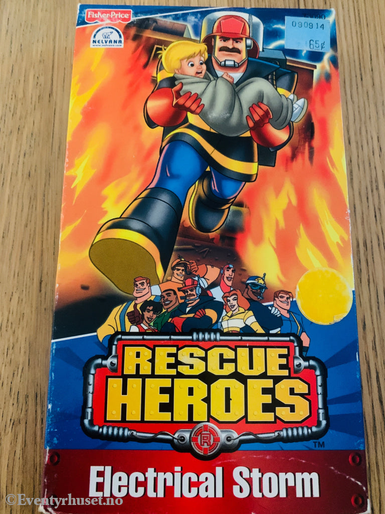 Rescue Heroes: Electrical Storm 2000 VHS.