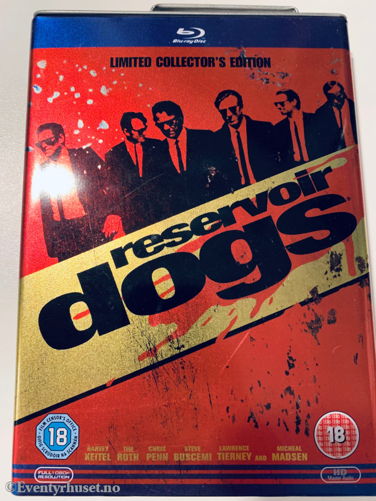 Resevoir Dogs. Limited Edition Steelbox Blu Ray Samleboks. Blu - Ray Disc