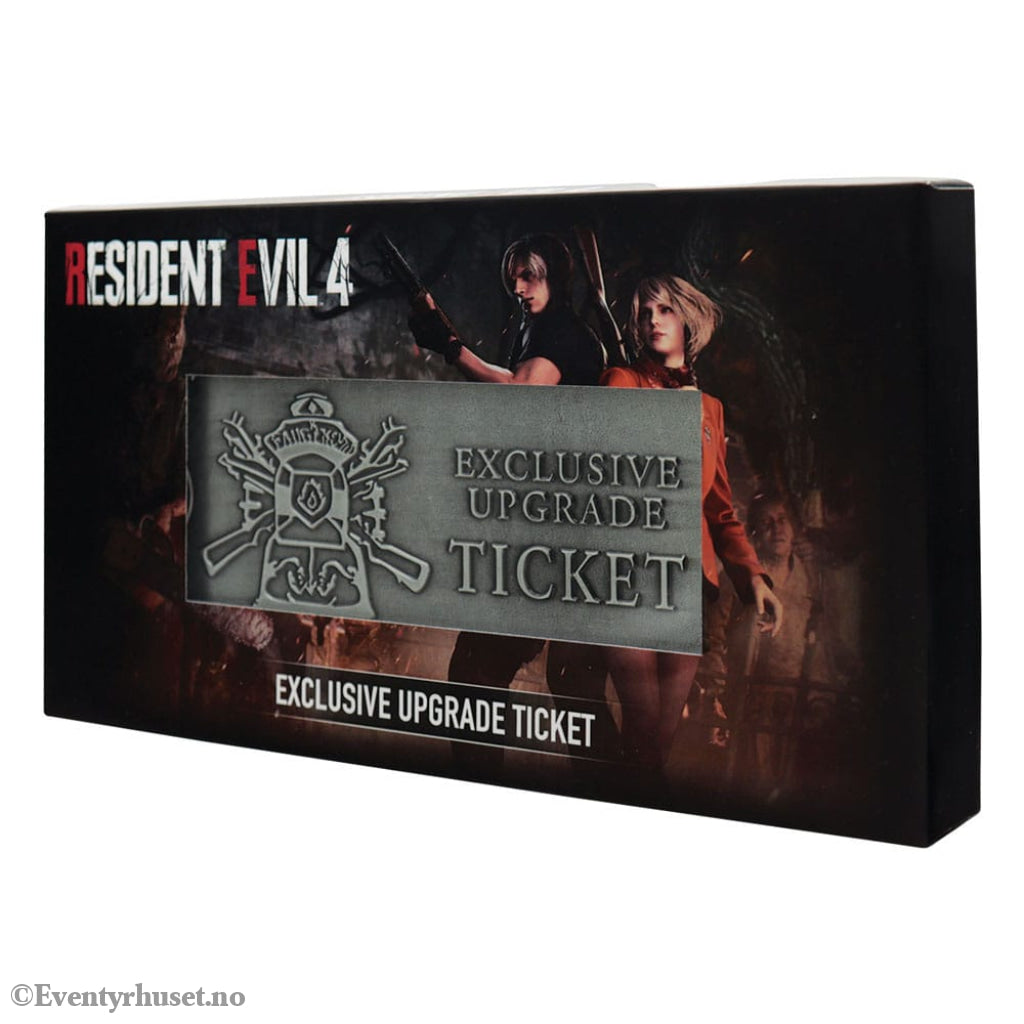 Resident Evil 4 Replica 1/1 Metal Exclusive Upgrade Ticket Collectibles