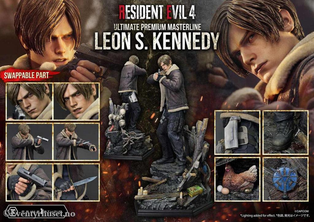 Resident Evil 4 Ultimate Premium Masterline Series Statue 1/4 Leon S. Kennedy 64 cm Collectibles