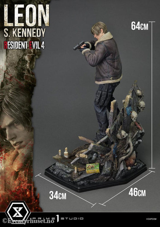 Resident Evil 4 Ultimate Premium Masterline Series Statue 1/4 Leon S. Kennedy Bonus Ver. 64 cm Collectibles