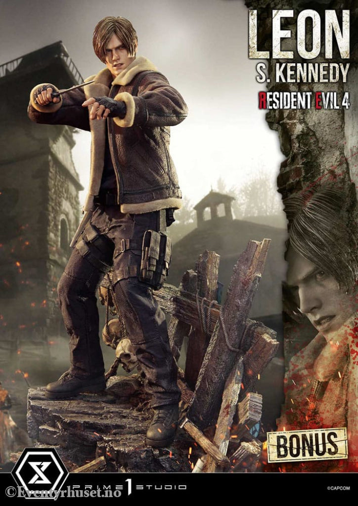 Resident Evil 4 Ultimate Premium Masterline Series Statue 1/4 Leon S. Kennedy Bonus Ver. 64 cm Collectibles