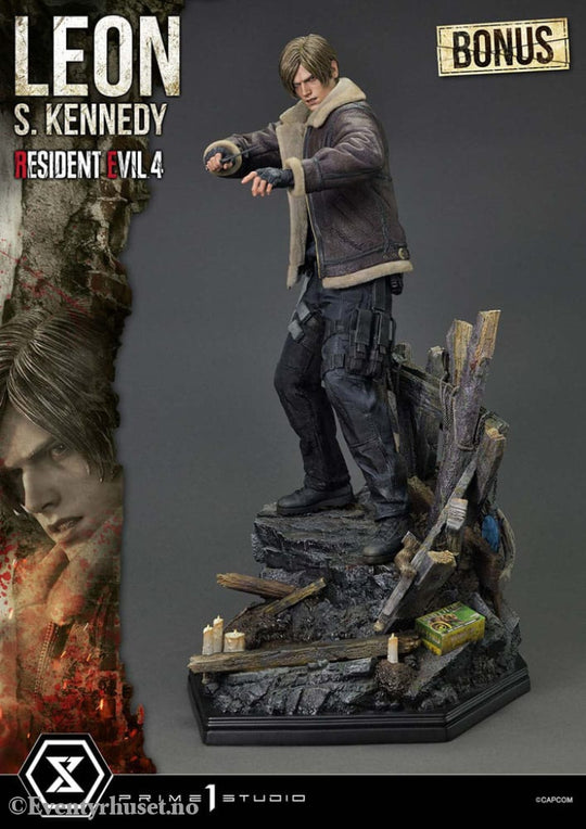 Resident Evil 4 Ultimate Premium Masterline Series Statue 1/4 Leon S. Kennedy Bonus Ver. 64 cm Collectibles