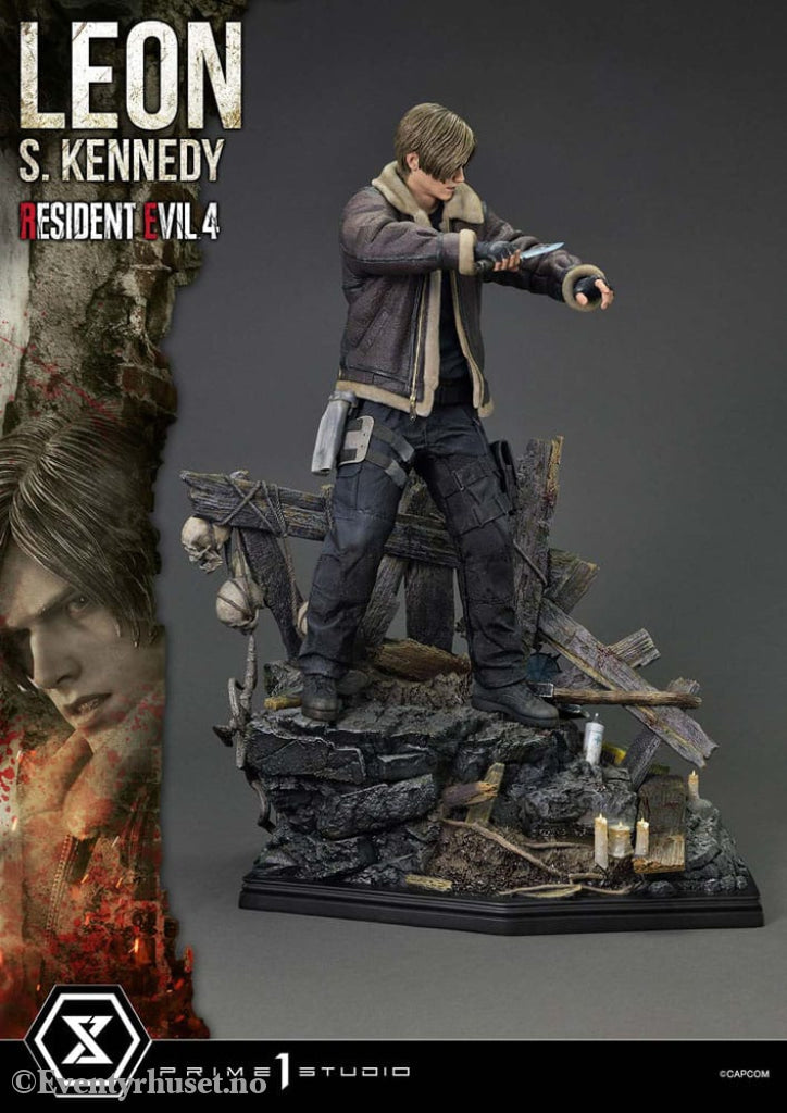 Resident Evil 4 Ultimate Premium Masterline Series Statue 1/4 Leon S. Kennedy Bonus Ver. 64 cm Collectibles