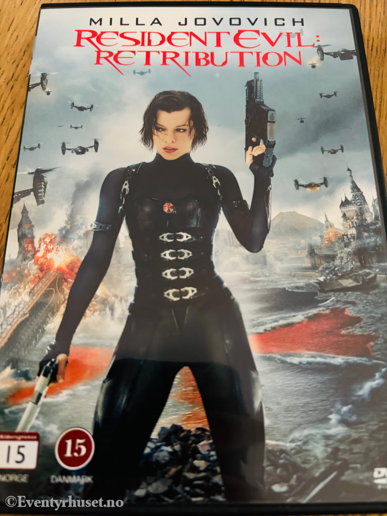 Resident Evil: Retribution. DVD.