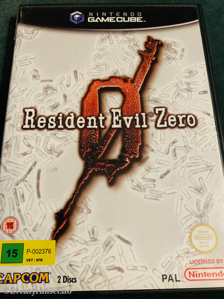 Resident Evil Zero. Gamecube.