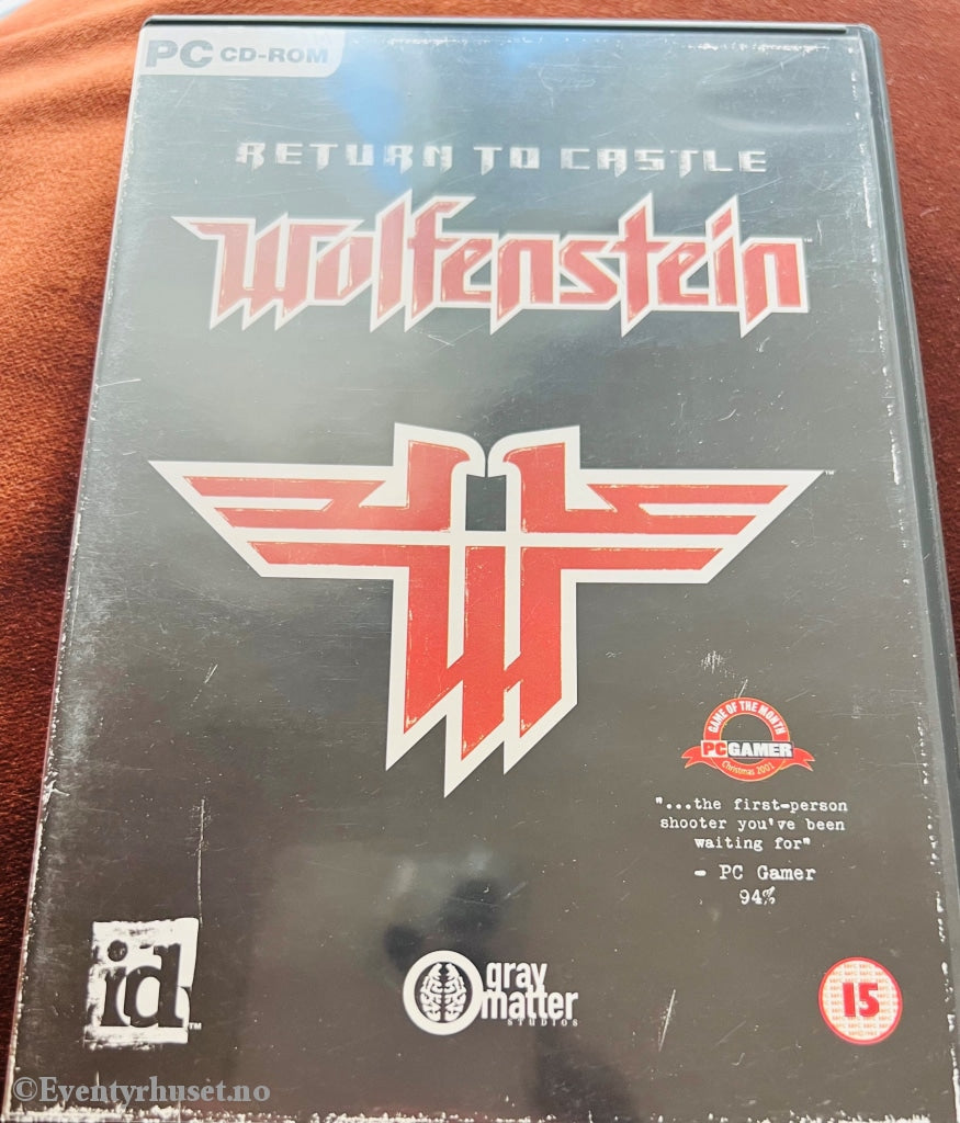 Return To Castle Wolfenstein. Pc-Spill. Pc Spill