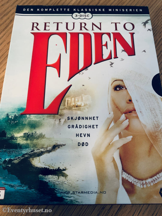Return to Eden – Den komplette klassiske miniserien. 1983. DVD samleboks