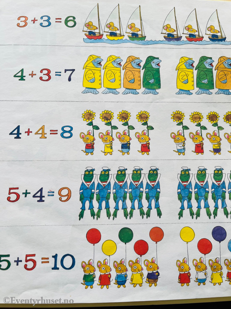 Richard Scarry. 1975/94. Min Store Tall- Og Tellebok. 2 + 1 = 3. Fortelling