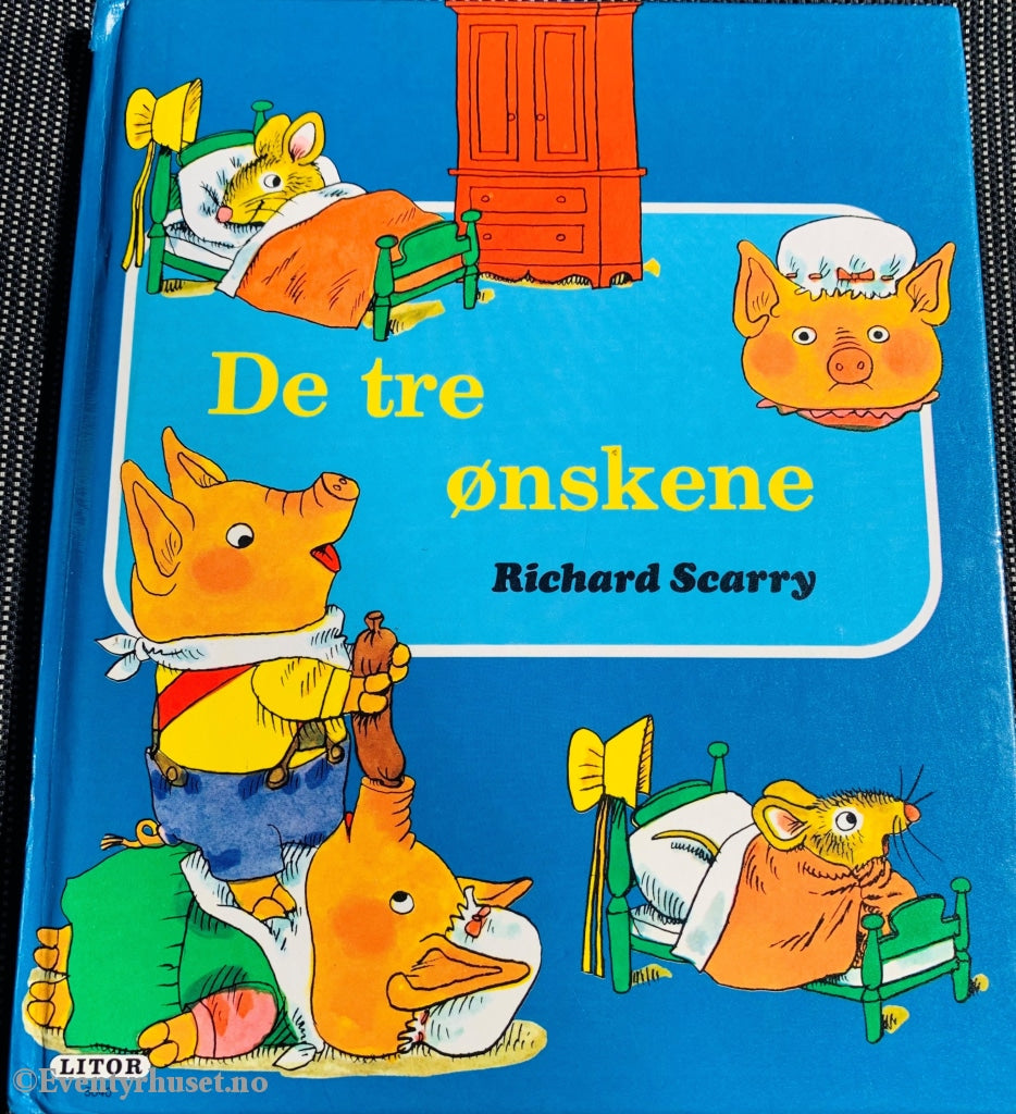 Richard Scarry. 1982. De Tre Ønskene Fortelling