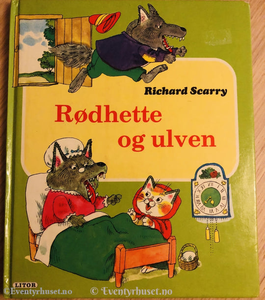 Richard Scarry. 1982. Rødhette Og Ulven. Eventyrbok