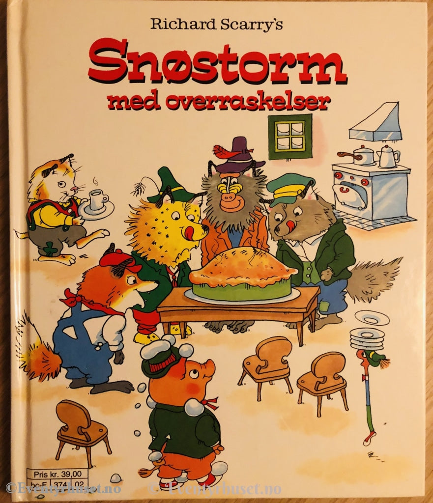 Richard Scarry. 1994. Snøstorm Med Overraskelser. Fortelling