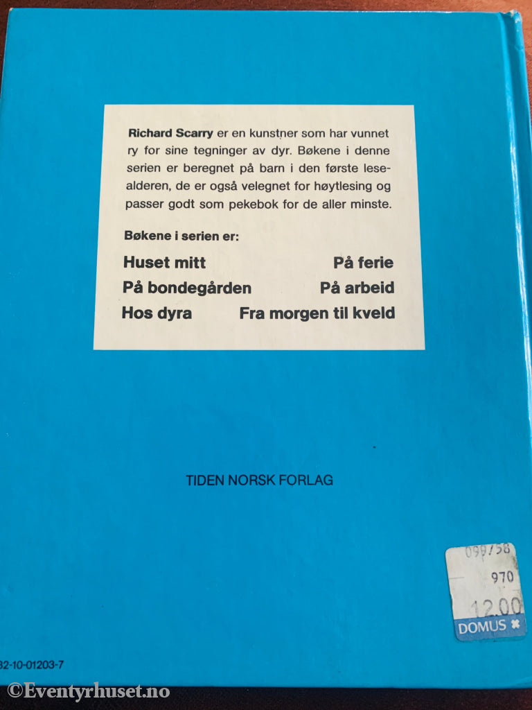Richard Scarry. På ferie. 1980. Bok.