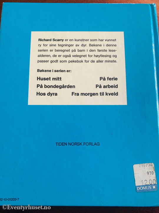 Richard Scarry. På ferie. 1980. Bok.