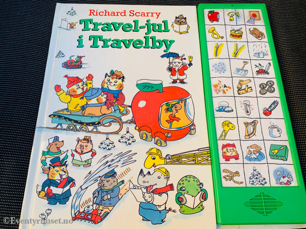 Richard Scarry. Travel-Jul I Travelby. Bok Med Lyder. Eventyrbok