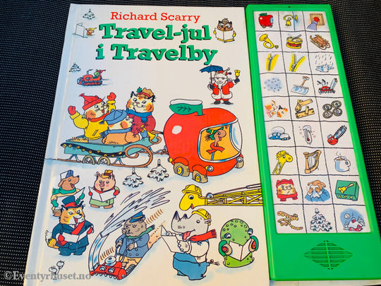 Richard Scarry. Travel-Jul I Travelby. Bok Med Lyder. Eventyrbok