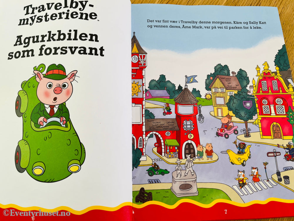 Richard Scarry. Travelbymysteriene - Travle Historier. Fortelling