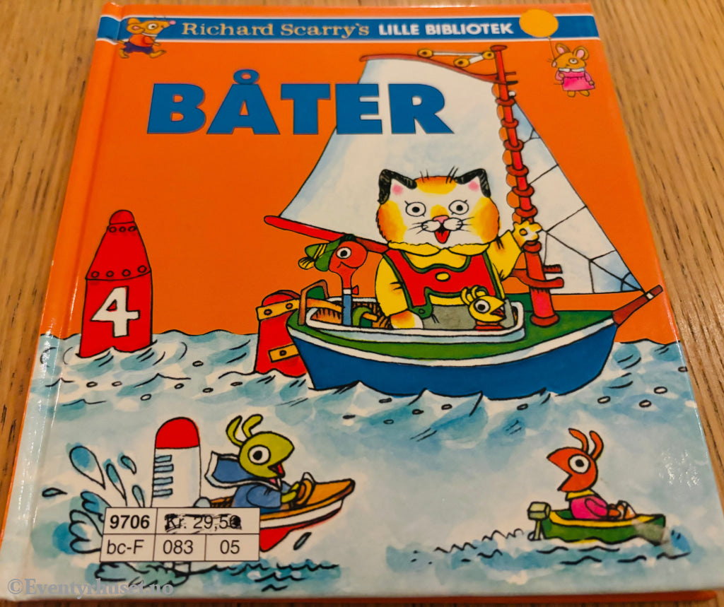 Richard Scarry’s Lille Bibliotek. Båter. 1992/96. Fortelling