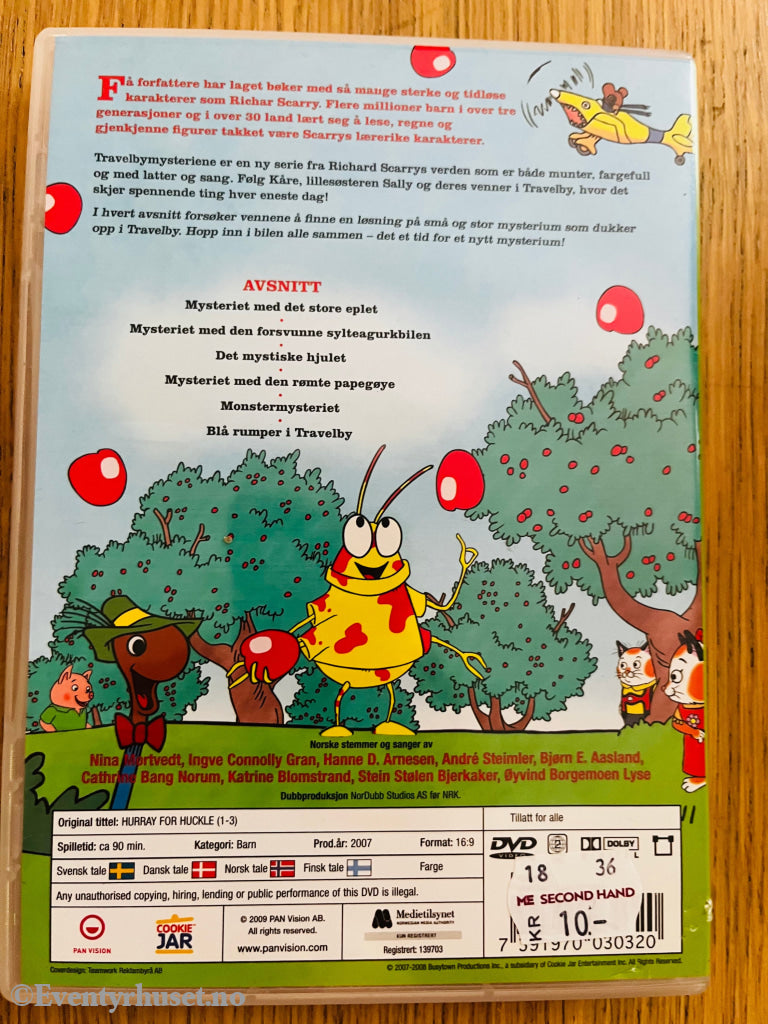 Richard Scarry’s Travelby-mysteriene – Mysteriet med det store eplet 2004 DVD