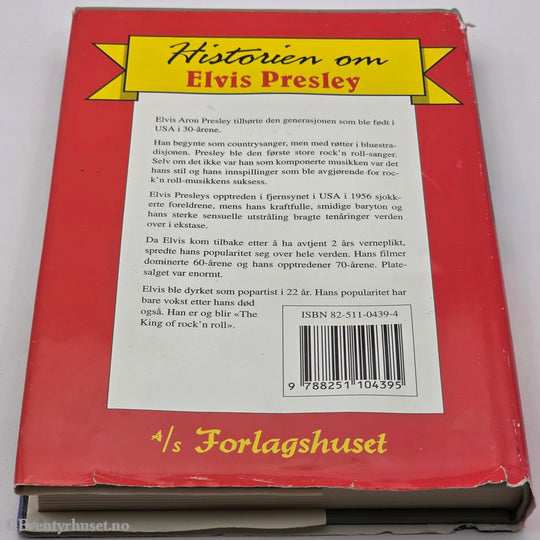 Richard Wootton. 1958. Historien om Elvis Presley. Bok.