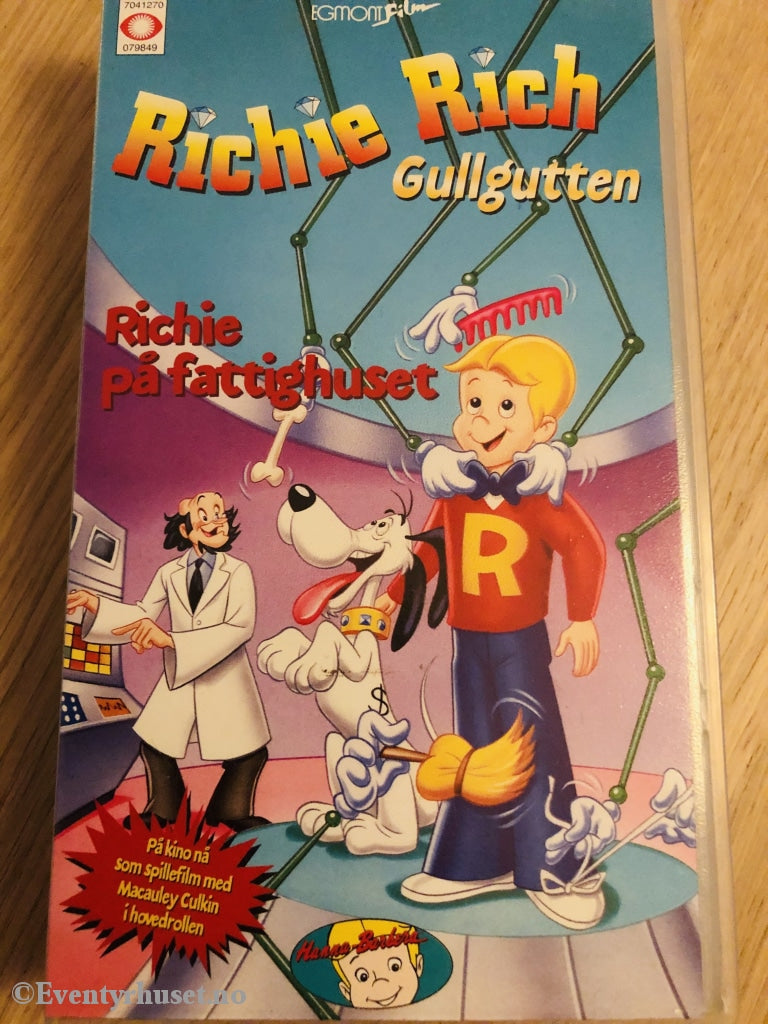 Richie Rich. Gullgutten. 1994. Vhs. Vhs