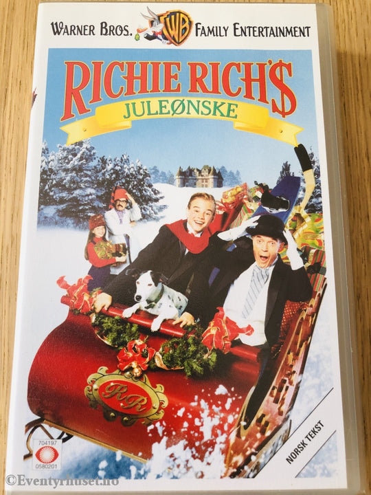 Richie Richs Juleønske. 1998. Vhs. Vhs