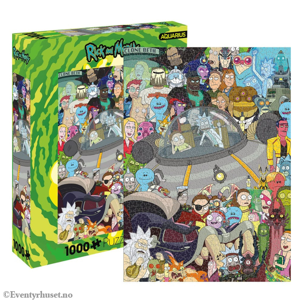 Rick and Morty Jigsaw Puzzle Group (1000 pieces) Games