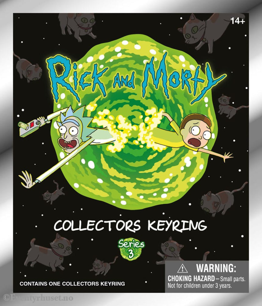 Rick and Morty PVC Bag Clips Series 3 Display (24) Fashion & Accessories
