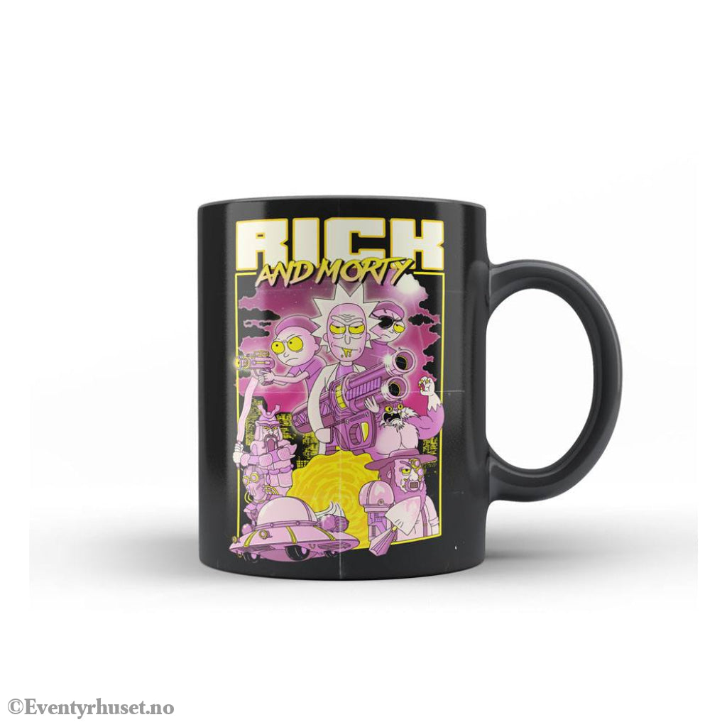 Rick & Morty Mug Retro Poster Home & Gifts