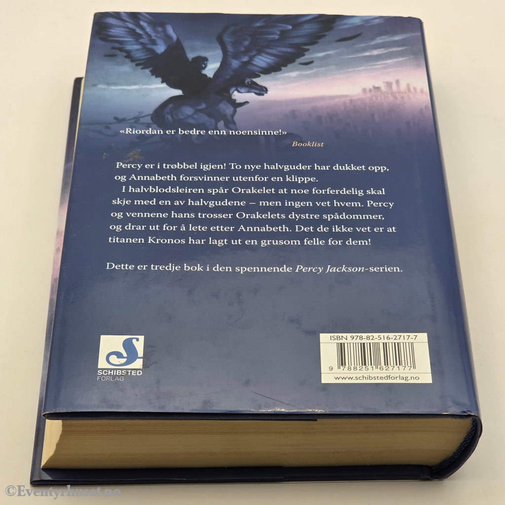 Rick Riordan, 2010, Percy Jackson: Titanens forbannelse. Bok.