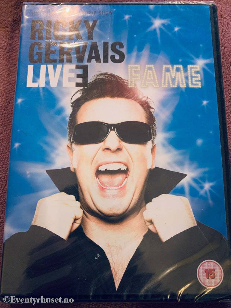 Ricky Gervais Live: Fame. DVD.