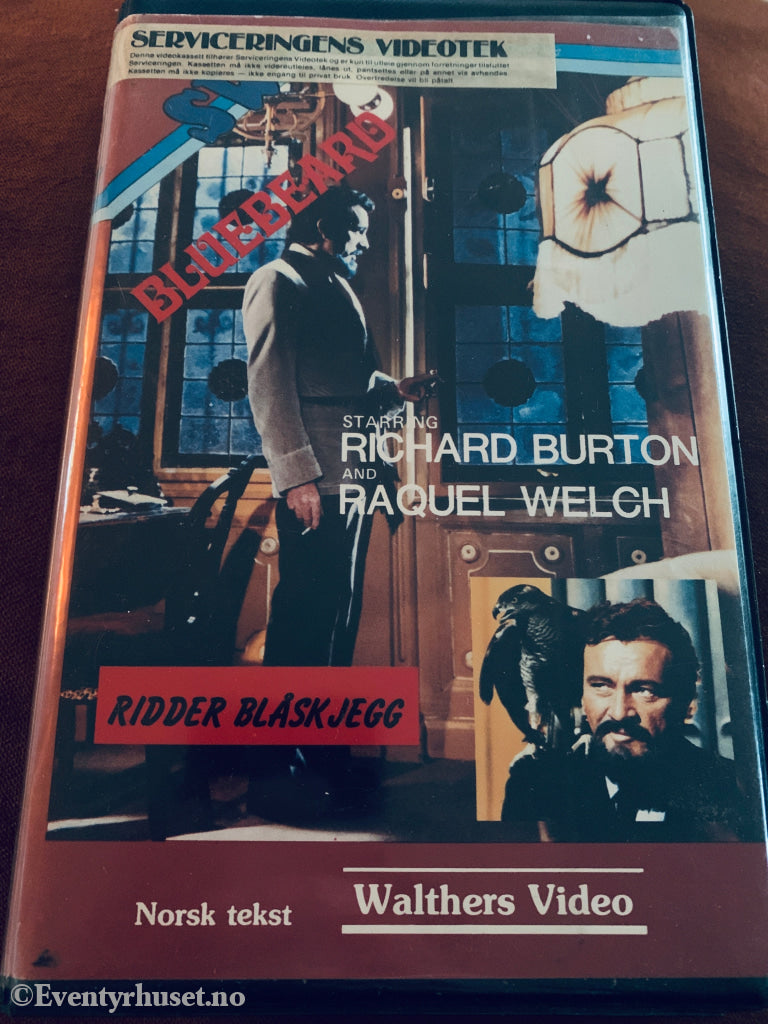 Ridder Blåskjegg. 1972. VHS Big Box.