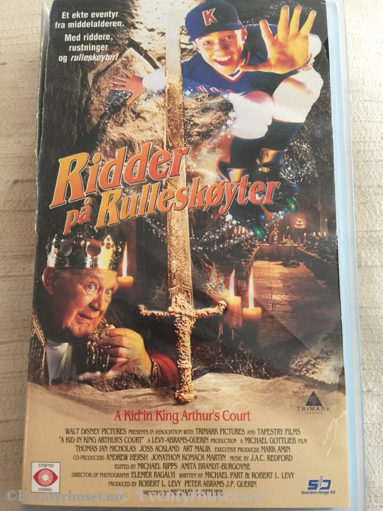 Ridder På Rulleskøyter. 1995. Vhs. Vhs