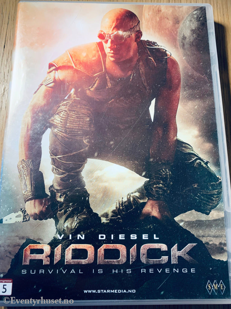 Riddick. 2013. Dvd. Dvd