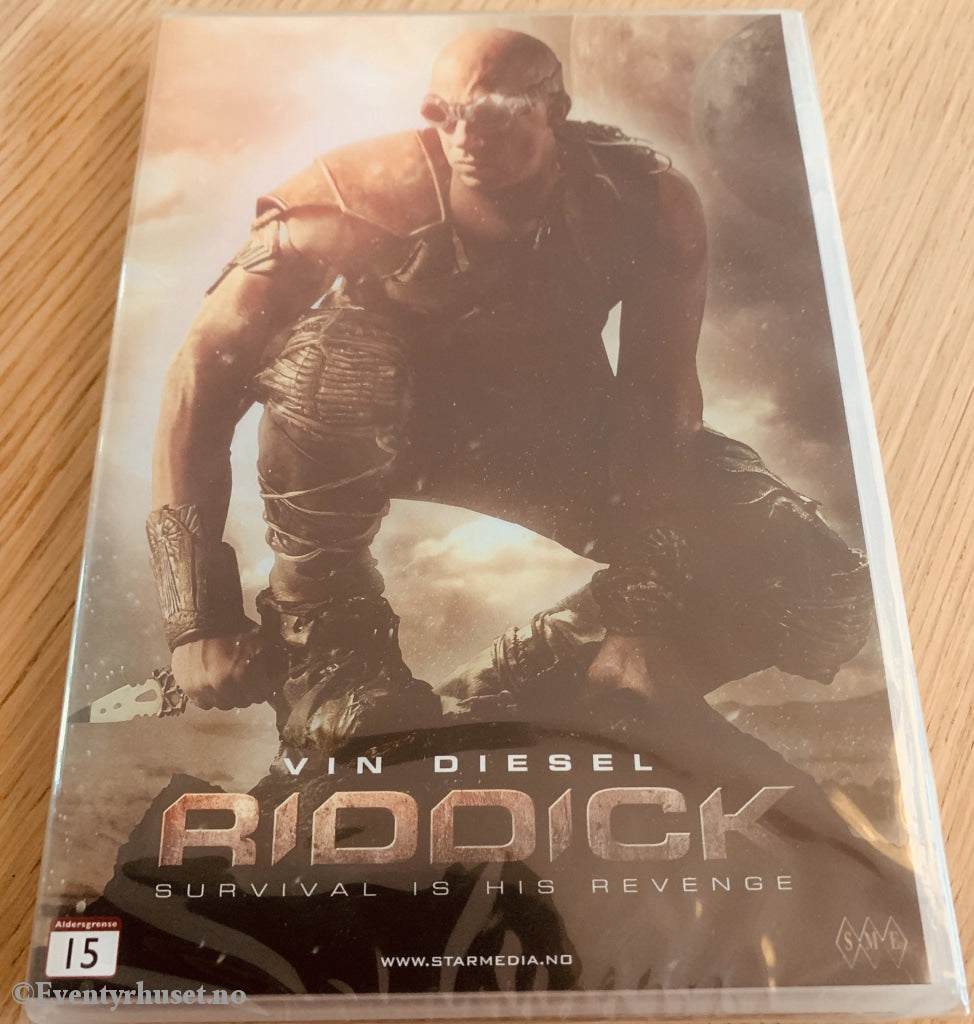 Riddick. Dvd Ny I Plast!