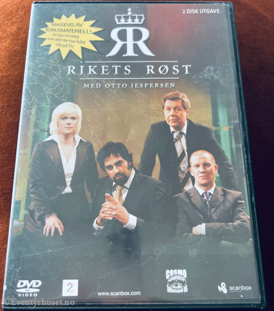 Rikets Røst. Dvd. Dvd