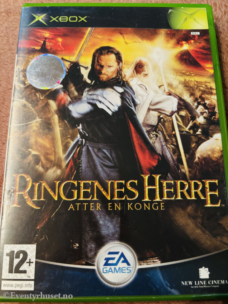 Ringenes Herre: Atter en Konge. Xbox.