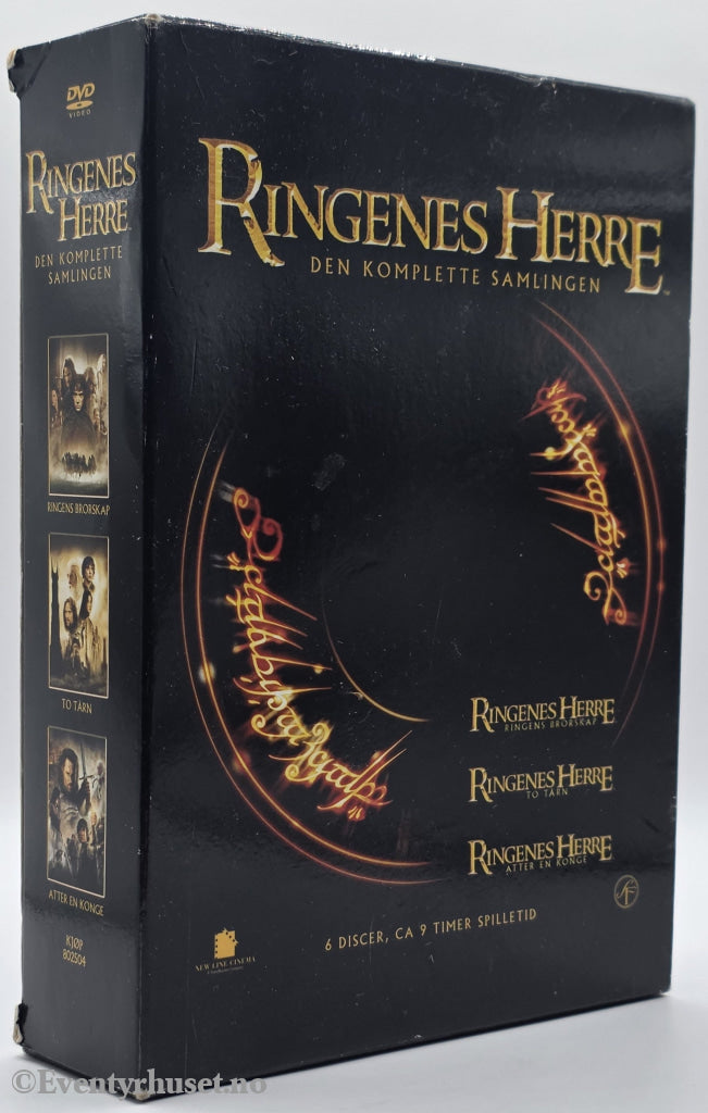 Ringenes Herre – Den komplette samlingen. 2005. DVD samleboks.