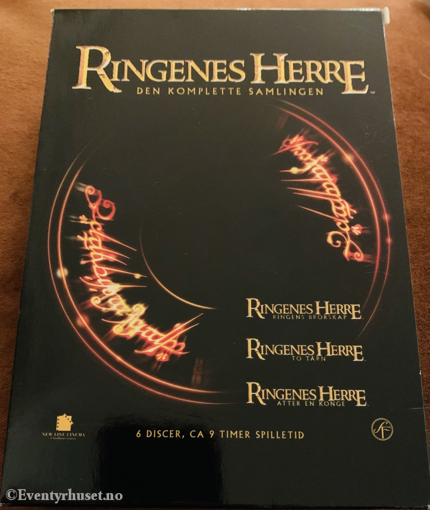 Ringenes Herre. Den Komplette Samlingen. Dvd Samleboks.