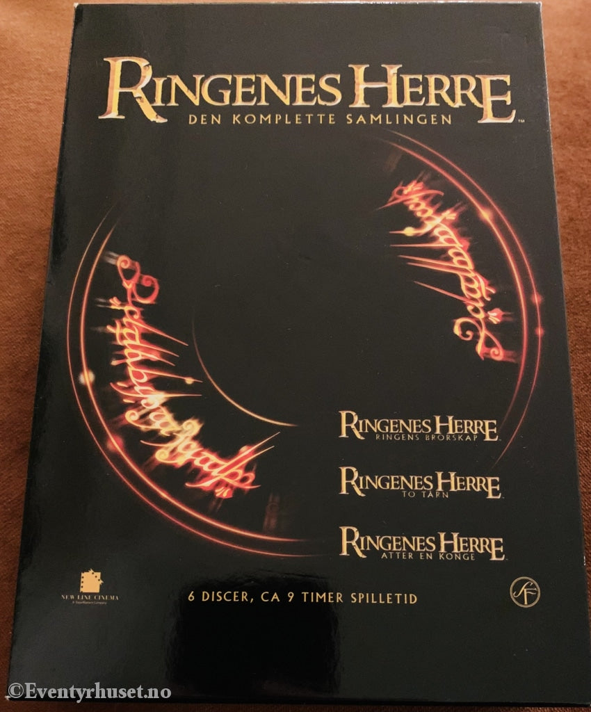 Ringenes Herre. Den Komplette Samlingen. Dvd Samleboks.