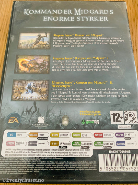 Ringenes Herre: Kampen om Midgard Anthology. PC-spill.