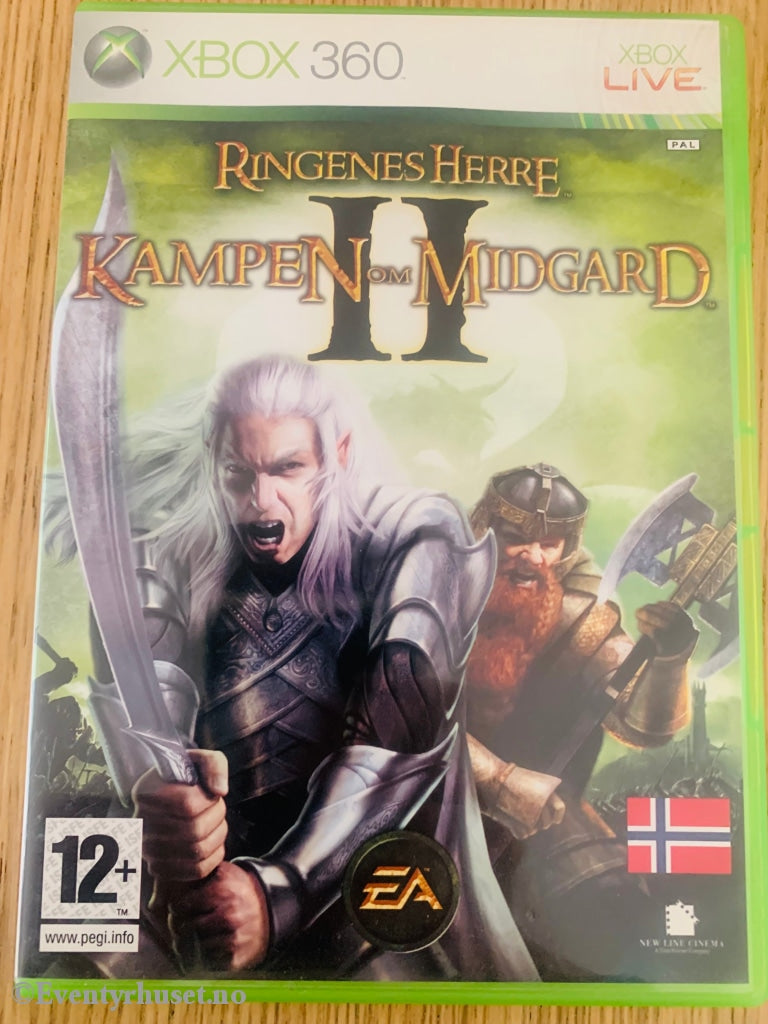 Ringenes Herre - Kampen Om Midgard Ii. (The Lord Of The Rings). Xbox 360.