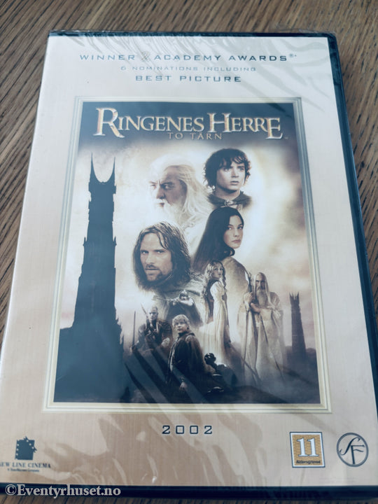 Ringenes Herre: To Tårn. DVD. Ny i plast!