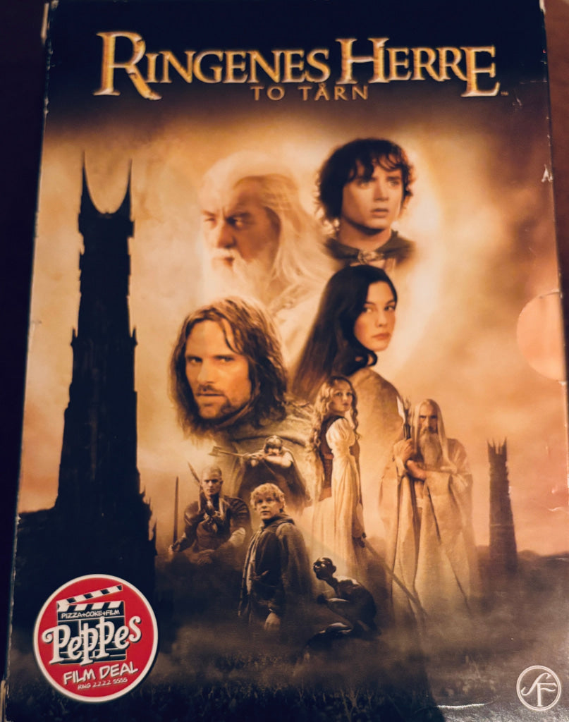 Ringenes Herre: To Tårn. DVD. Slipcase.