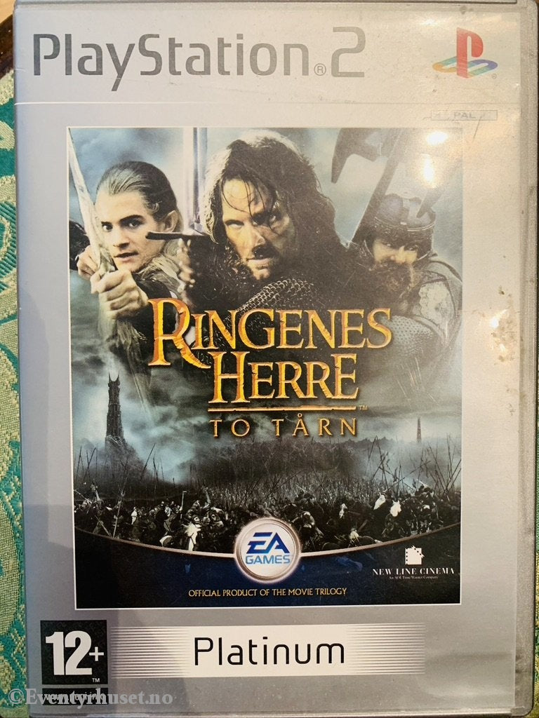 Ringenes Herre - To Tårn (Platinium). Ps2. Ps2