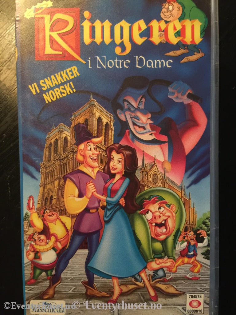 Ringeren I Notre Dame. Vhs. Vhs