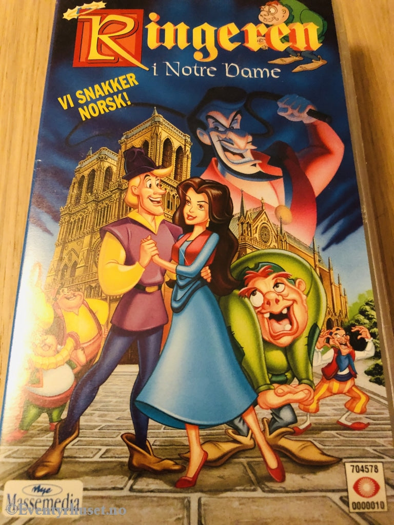 Ringeren I Notre Dame. 1995. Vhs. Vhs